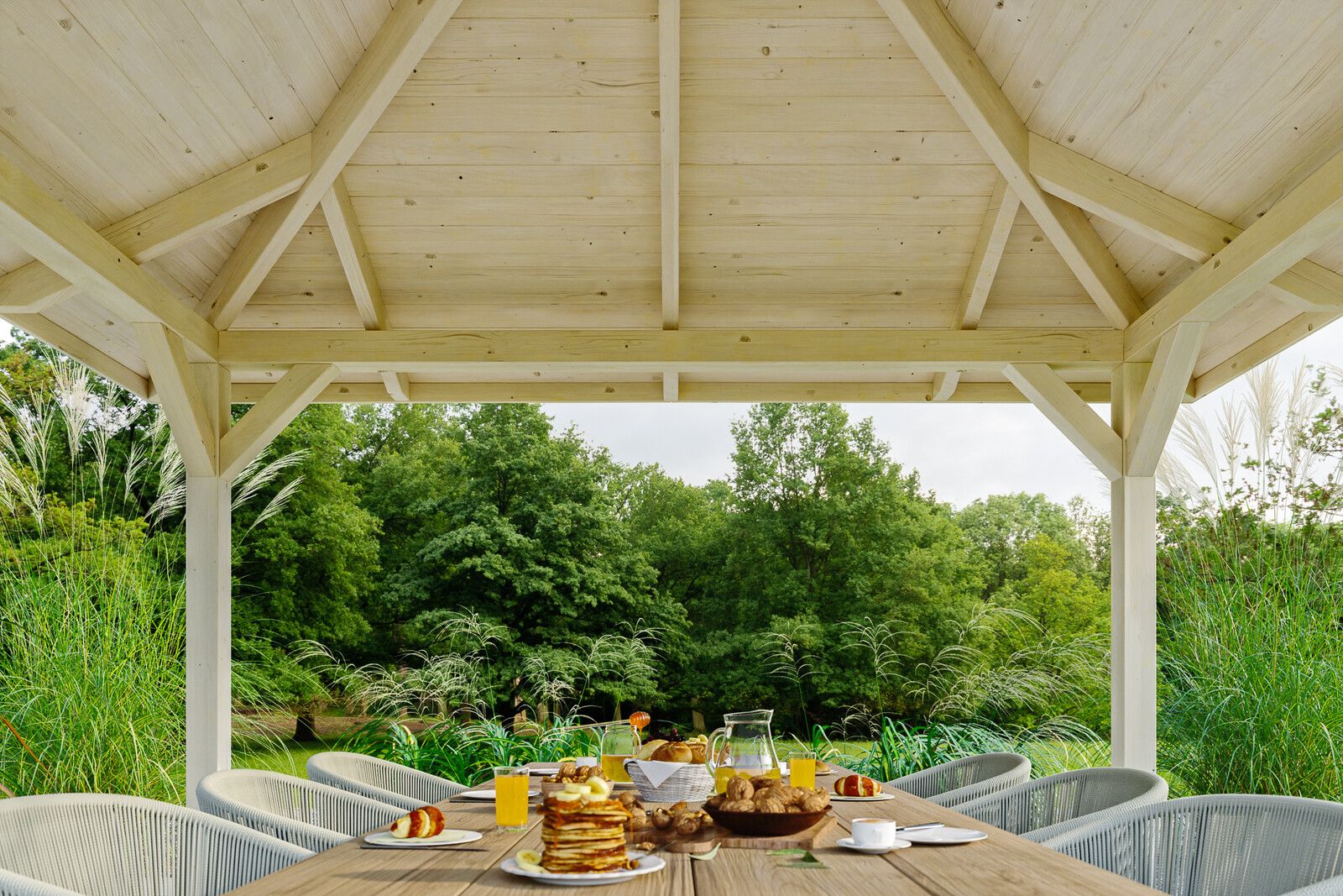 Cannes pavilon tetőszerkezete