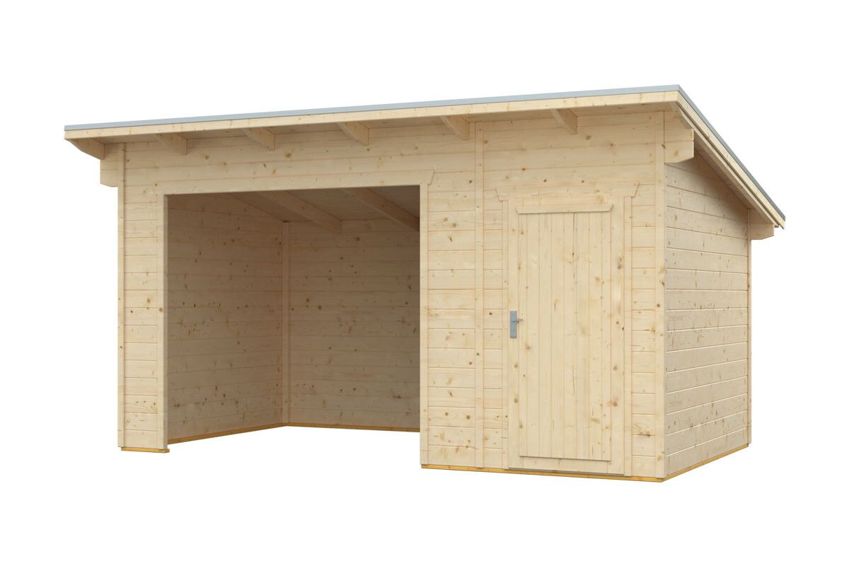 Fatároló szerszámos faház Knut