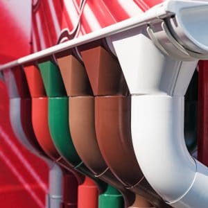 Esővíz elvezető csatorna több színben