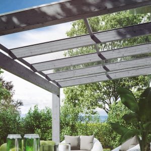 Terasz tető polikarbonát tető Novara