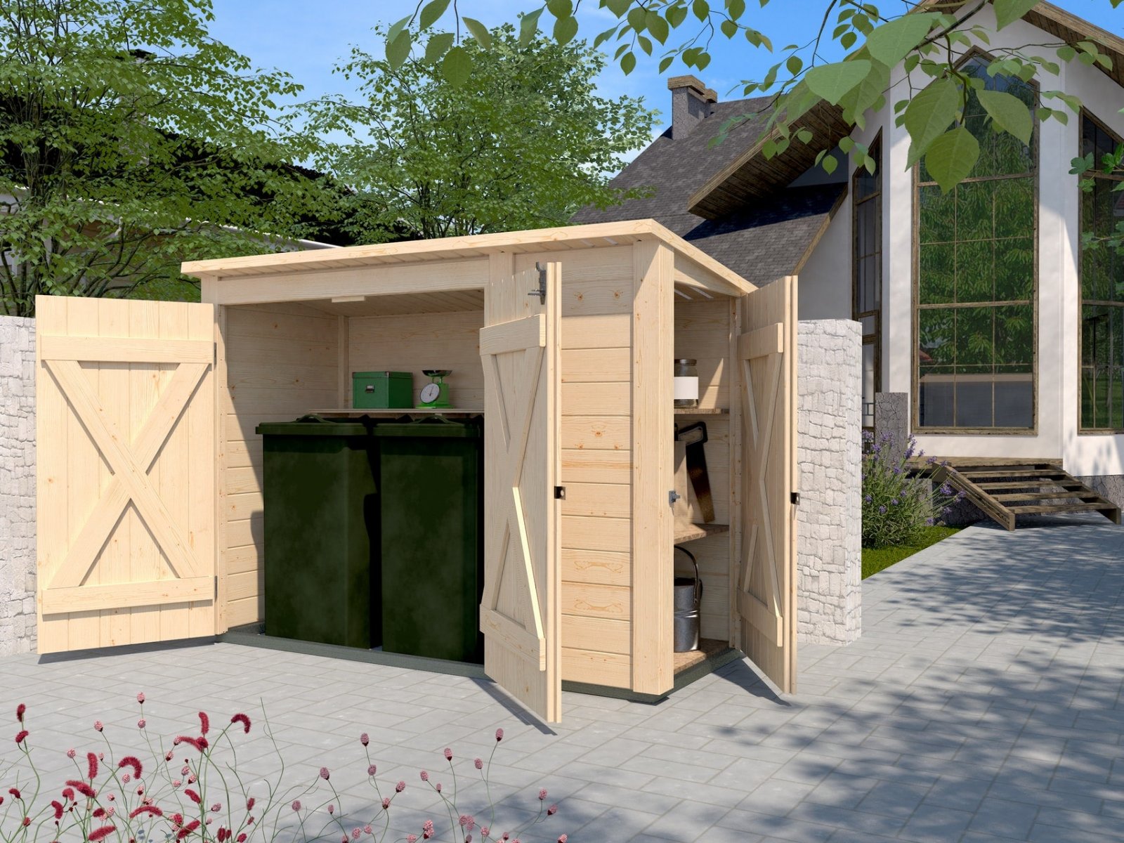 Kukatároló Weka multibox szerszámtárolóval