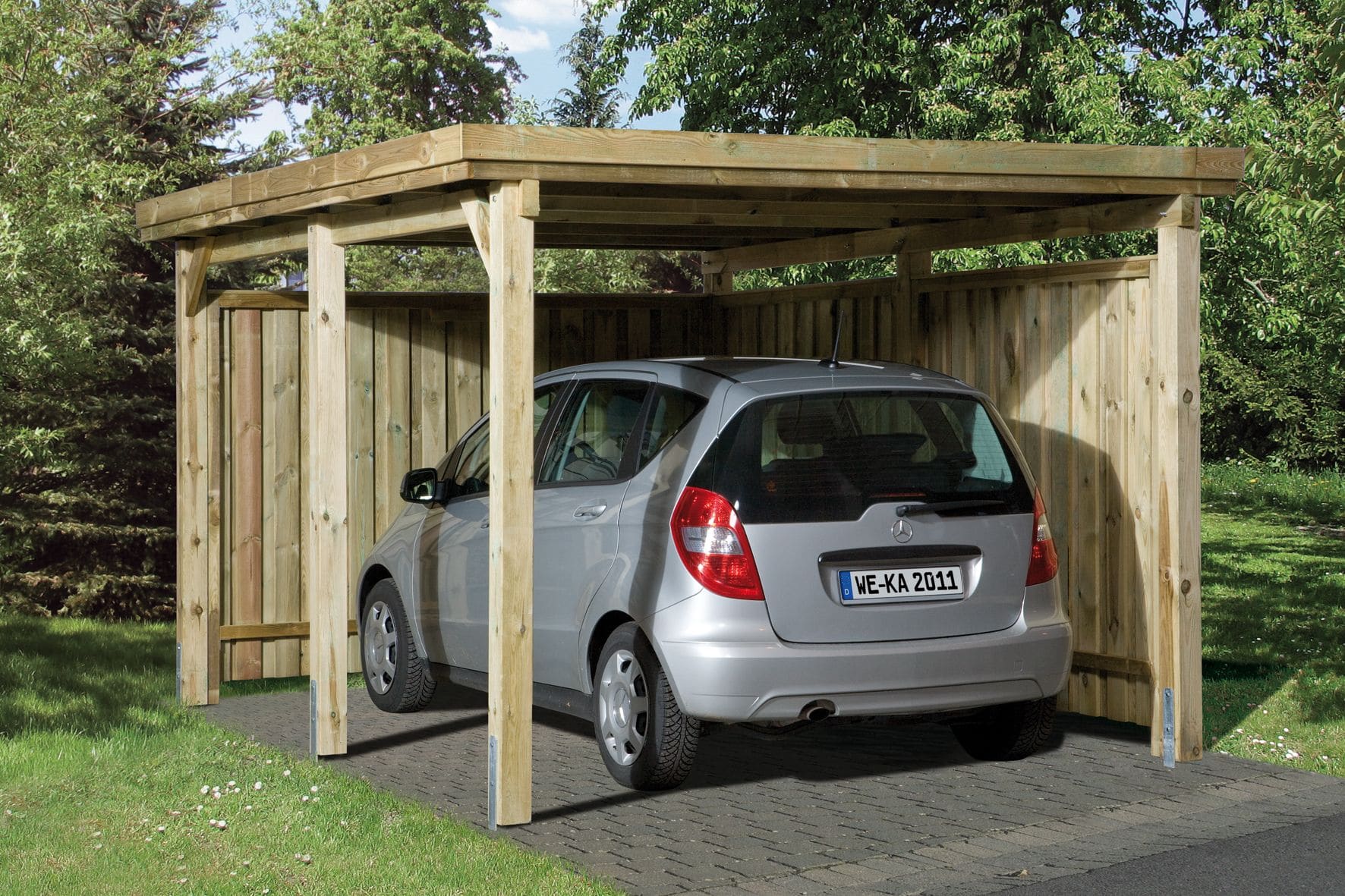 Garázs oldalfal impregnált 181x180cm/20mm - Image 4