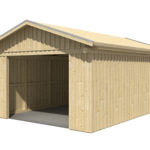 Zárt garázs Falunk ajtó nélküli változat