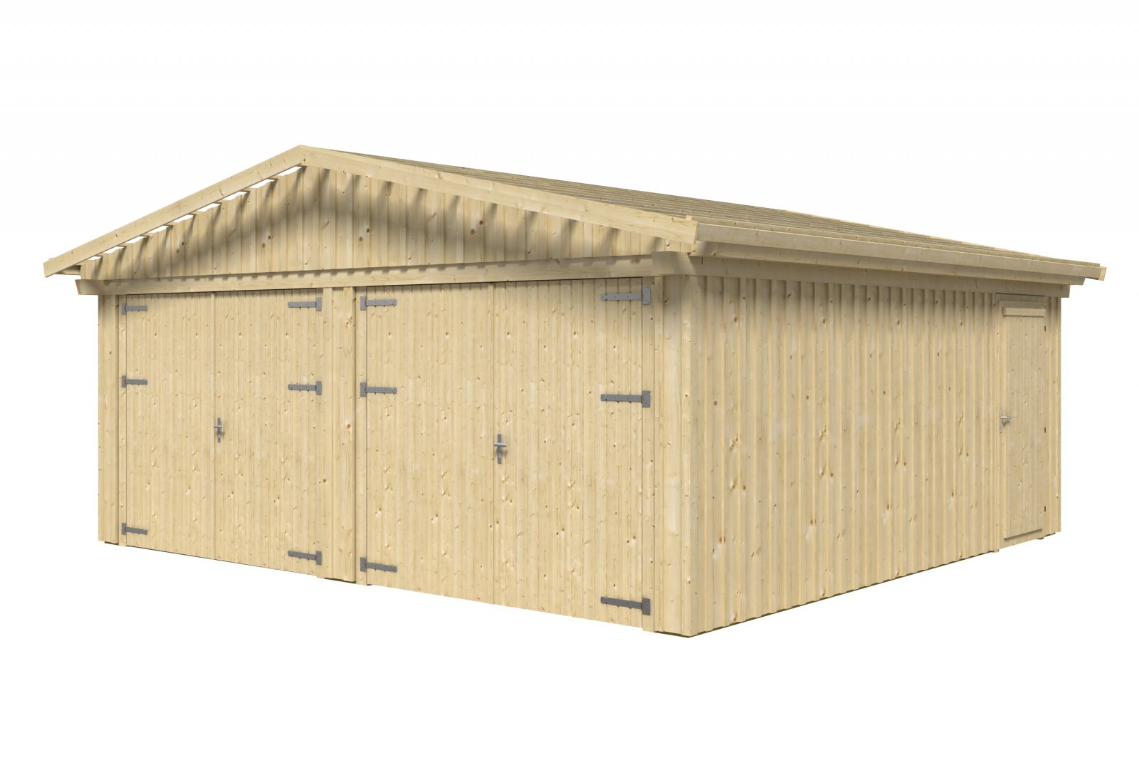 Zárt garázs garázsajtókkal Falun2