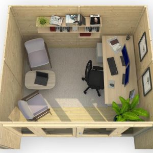 Iroda faház Weka 263.