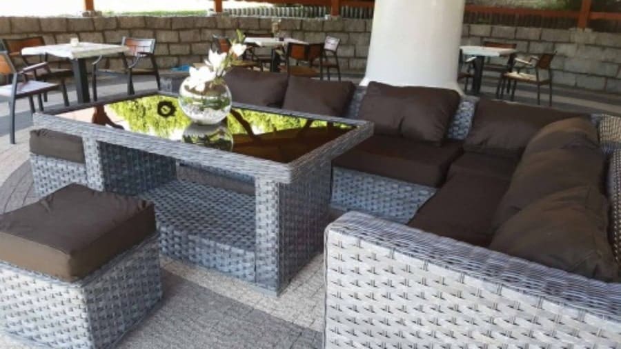 Rattan étkező bútor Maestoso