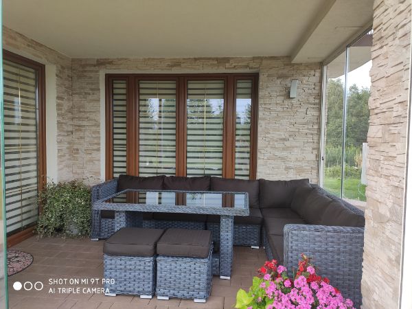 Kerti bútor rattan étkező Maestoso