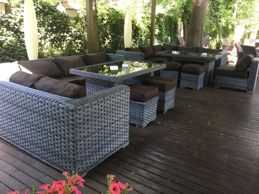 Rattan terasz bútor Maestoso