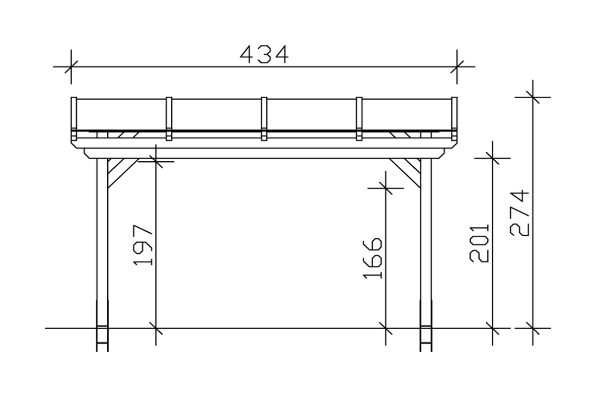 Terasztető alaprajza Sanremo 201