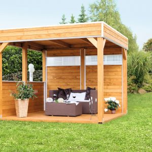 Pavilon Toulouse oldalfalakkal