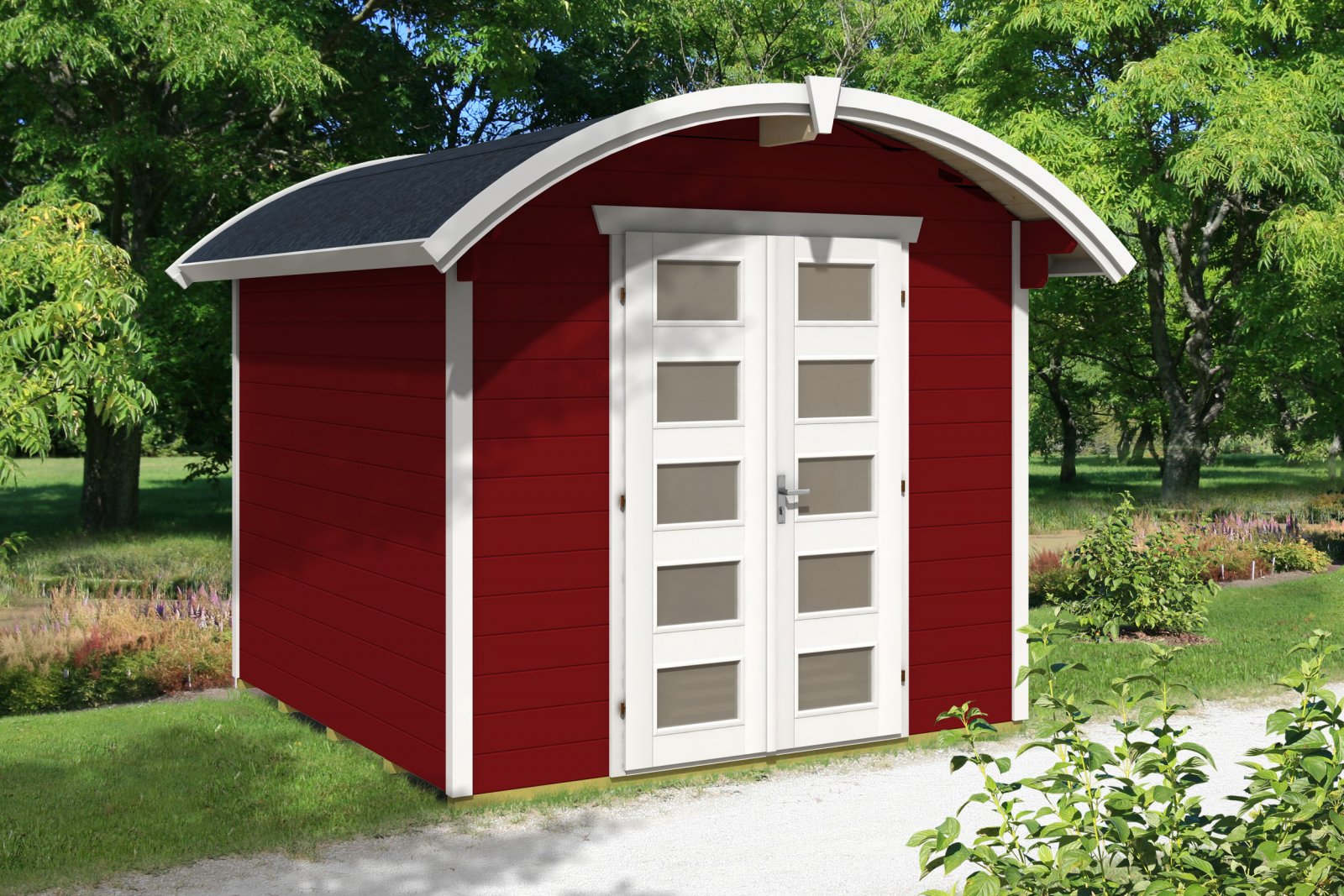 Delft faház svédvörös-fehér