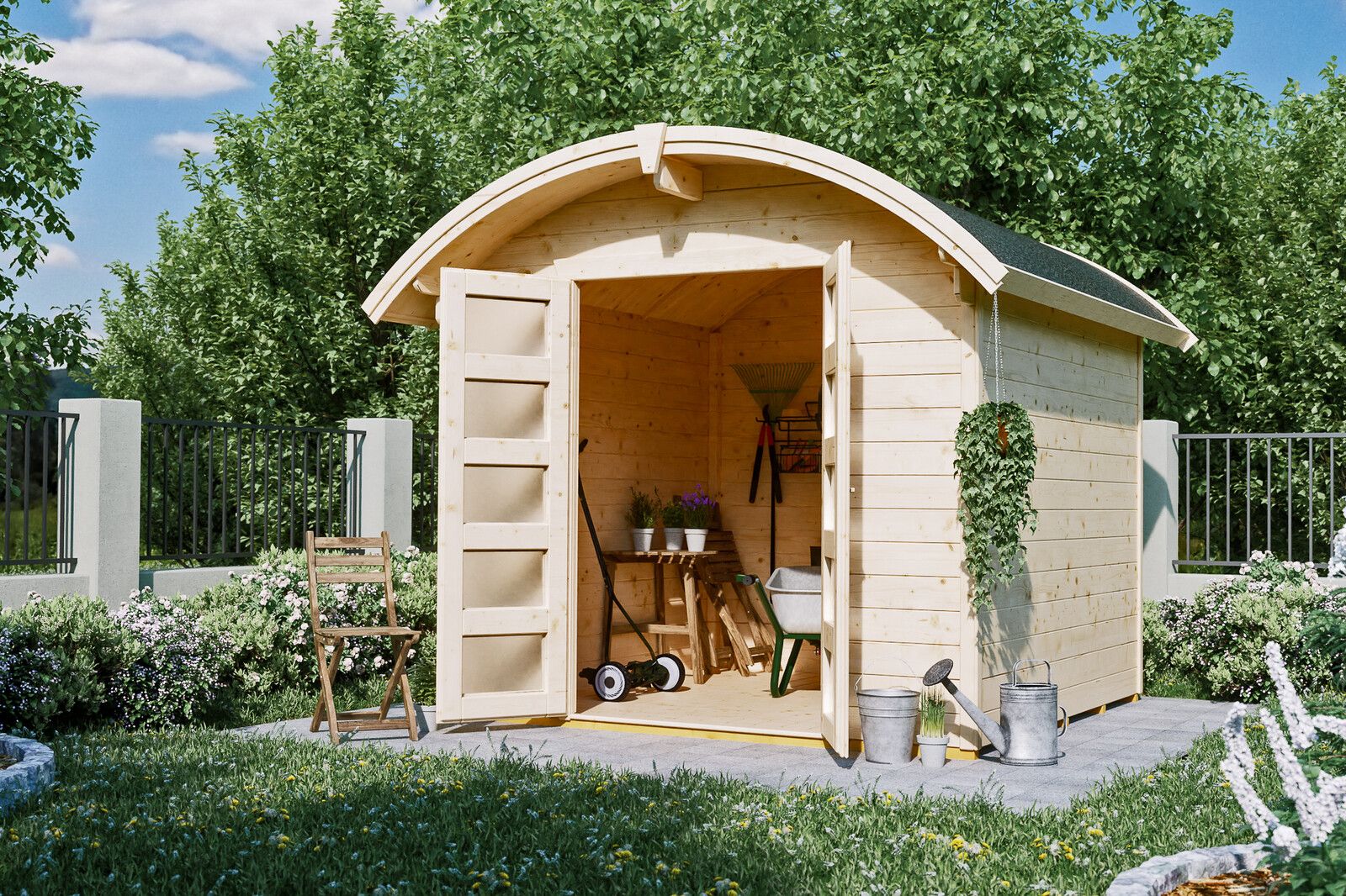 Szerszámtároló faház Skanholz Delft