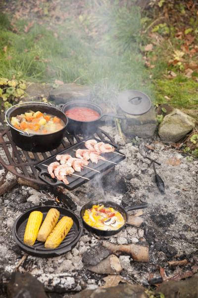 Öntöttvas sütő-főző grill szett - Image 5