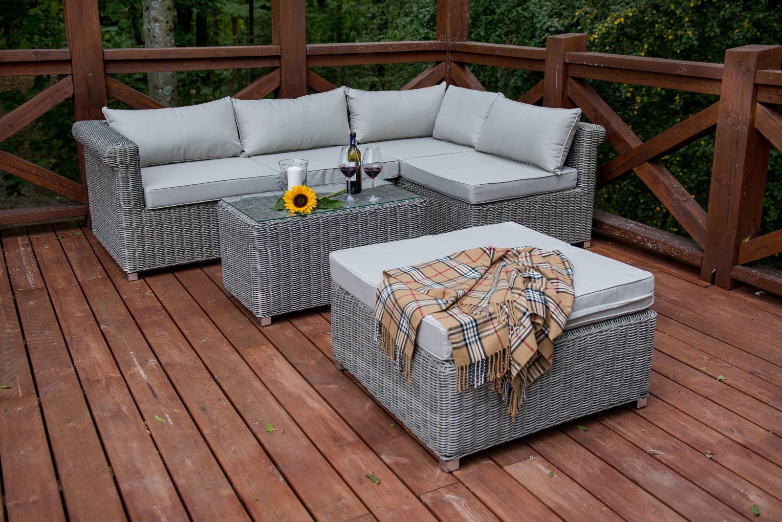 Rattan terasz bútor Imperioso lounge