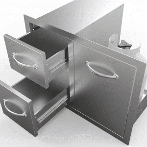 Beépíthető kültéri konyhabútor