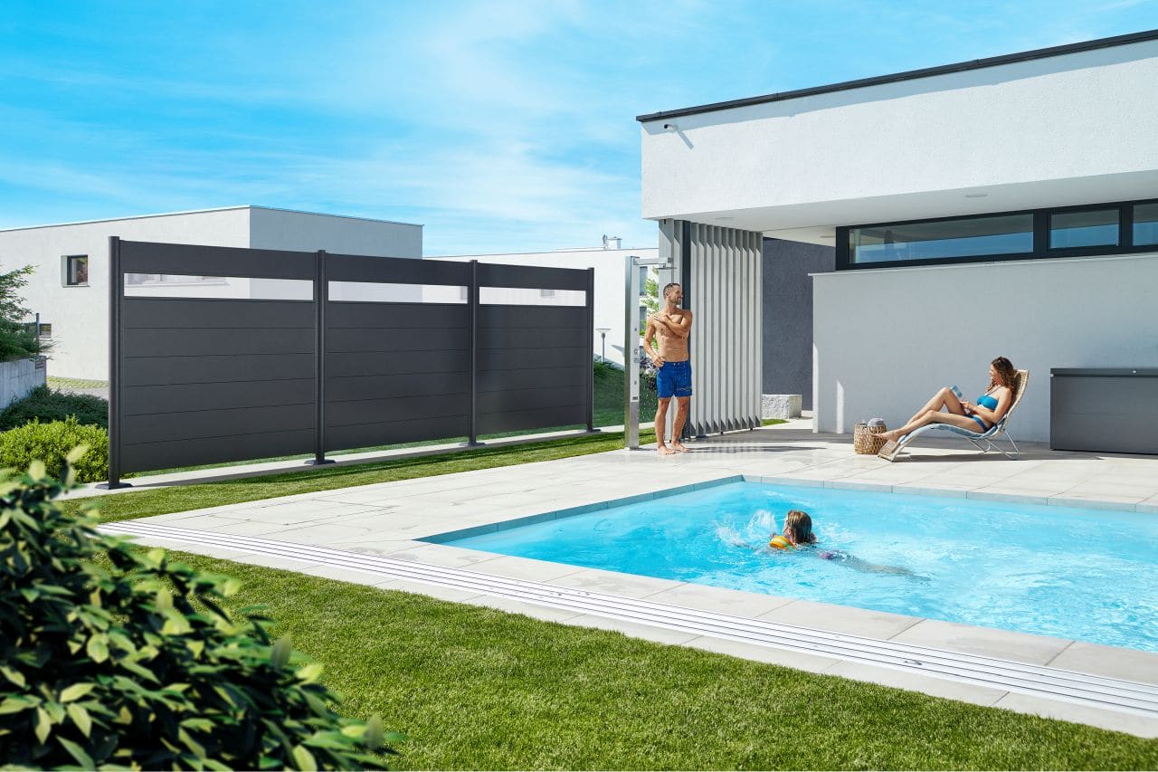 Biohort belátásgátló kerítés