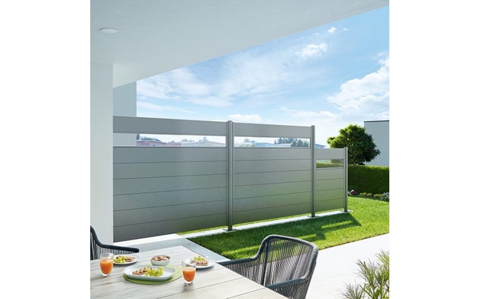 Fém kerítés belátásgátló