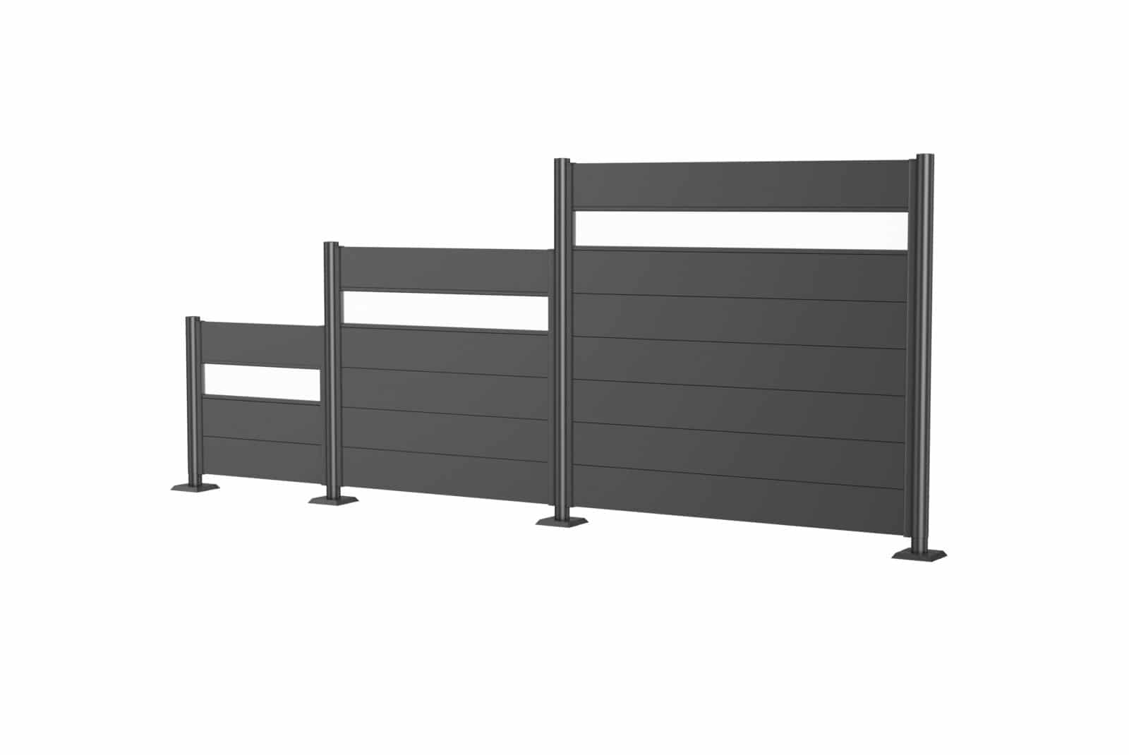 Fém kerítés belátásgátló