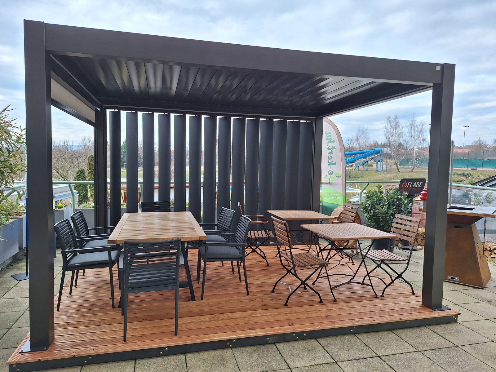 Fém kerti bútor Acamp