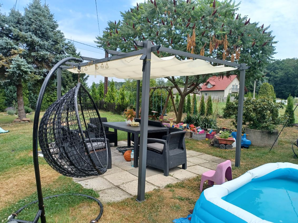 Pavilon 4x3m szaletli árnyékolás - Image 3