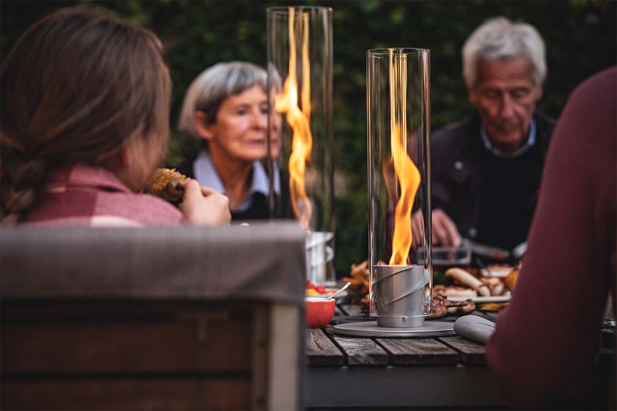 Asztali tűz Höfats spinfire