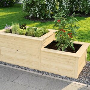 Magaságyás lépcsős Weka kivitel