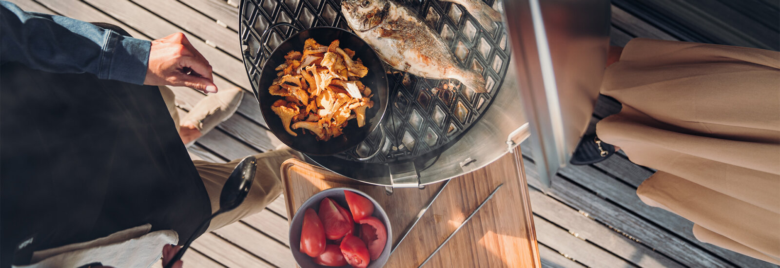 Bambusz rakodó polc Höfats Cone