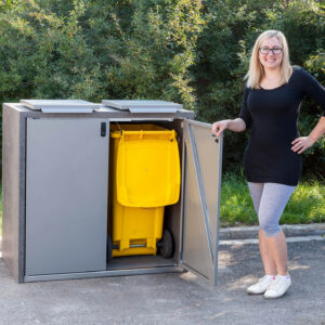 Felültöltős kukatároló Kubio