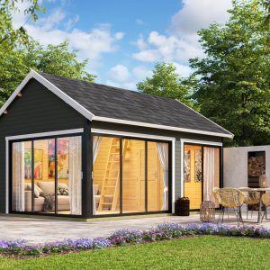 Hétvégi faház 445 gerendaház