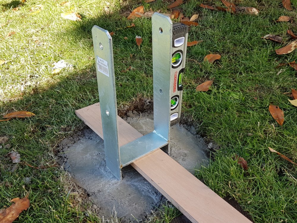 Betonozható pillértartó H-vas - Image 2