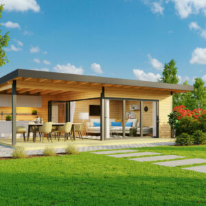 Faház Domeo 10 kerti konyha