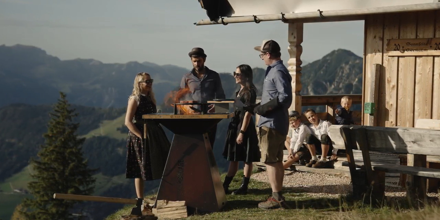 Grillsziget kerti sütő BBQ Flare grill - Image 12