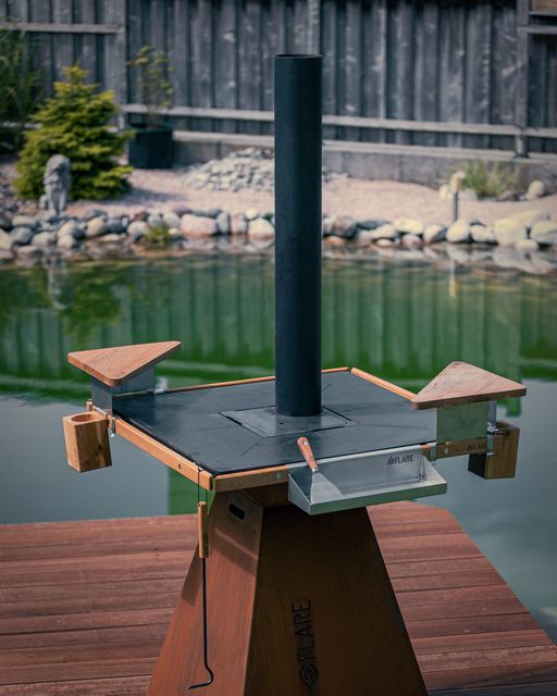 Grillsziget kerti sütő BBQ Flare grill - Image 9