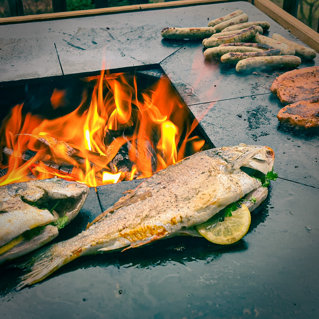 Grillsziget kerti sütő BBQ Flare grill - Image 10