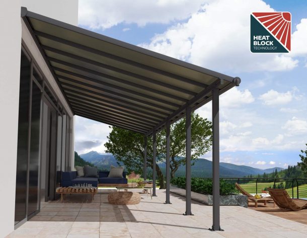 Terasztető Canopia Olympia 6méretben - Image 4