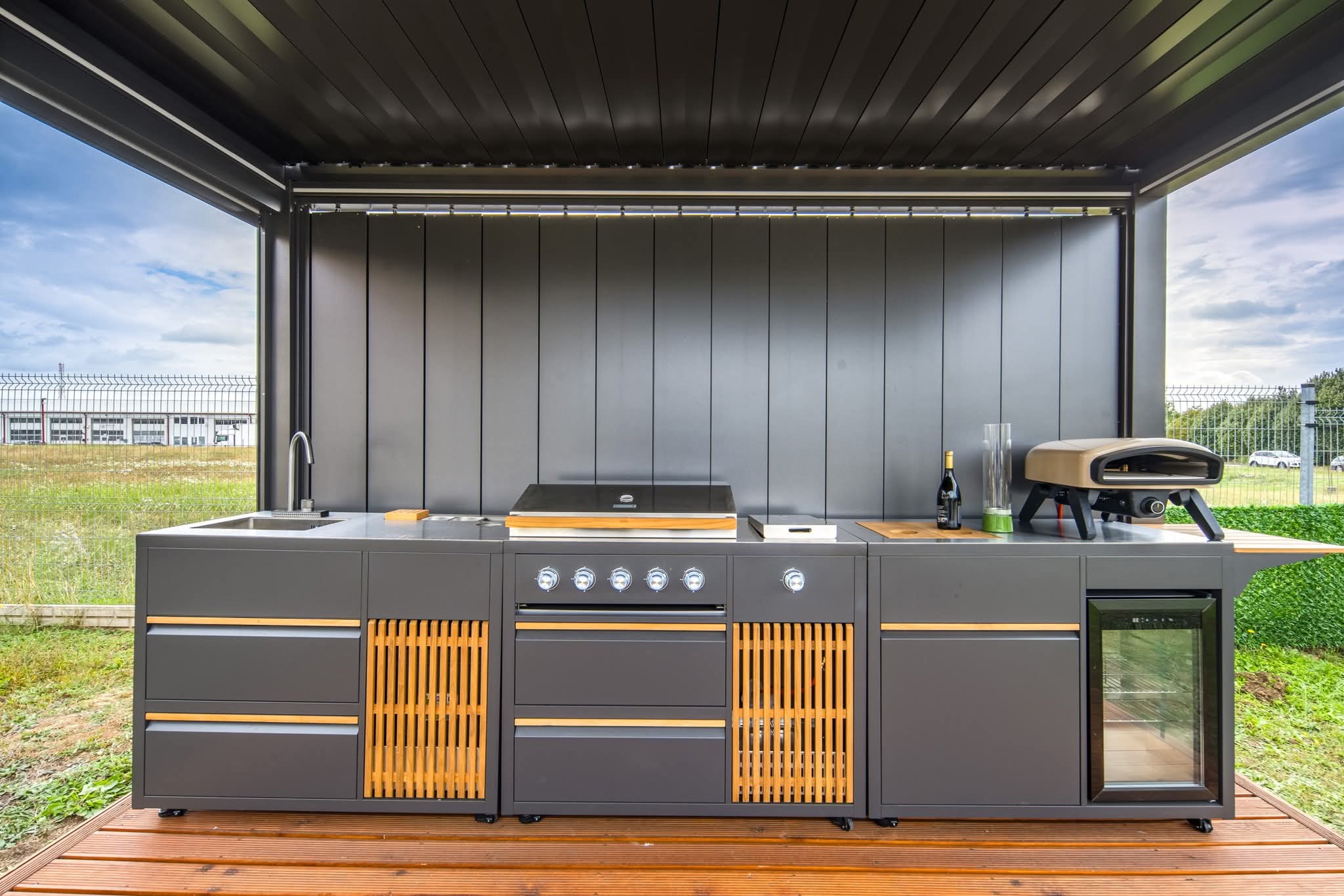 Kültéri-grillkonyha Chef Eden