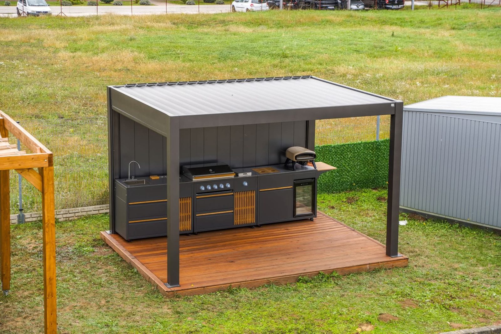 Kerti konyha pavilon