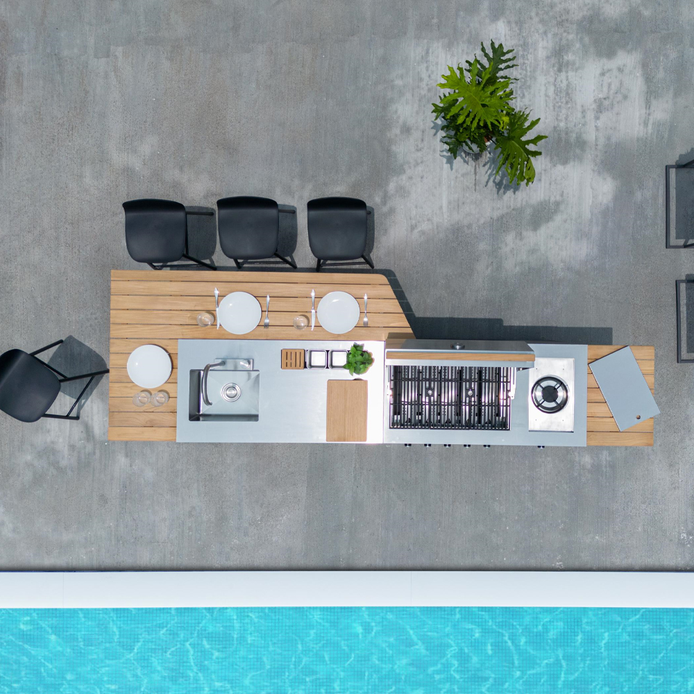 Kerti konyha kültéri grill konyhapult Chef Eden - Image 8