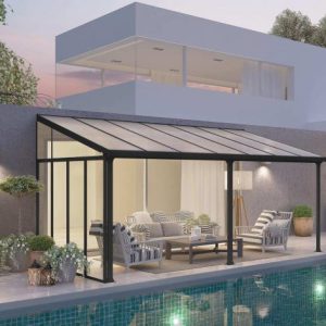Terasztető oldalfal Canopia