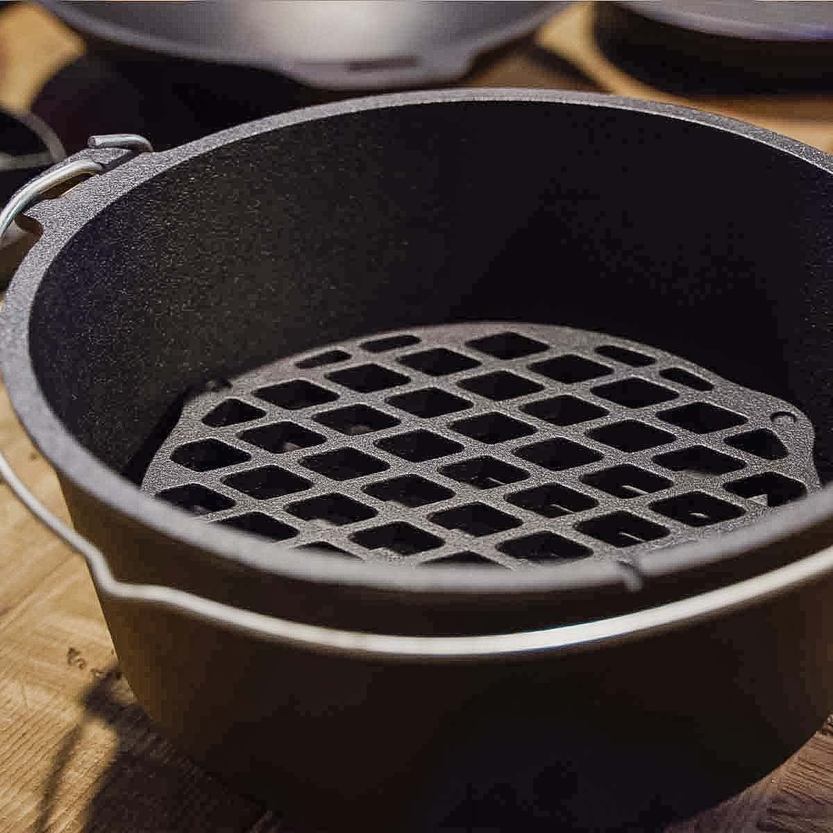 Bogrács öntöttvas Holland lábas - Image 6