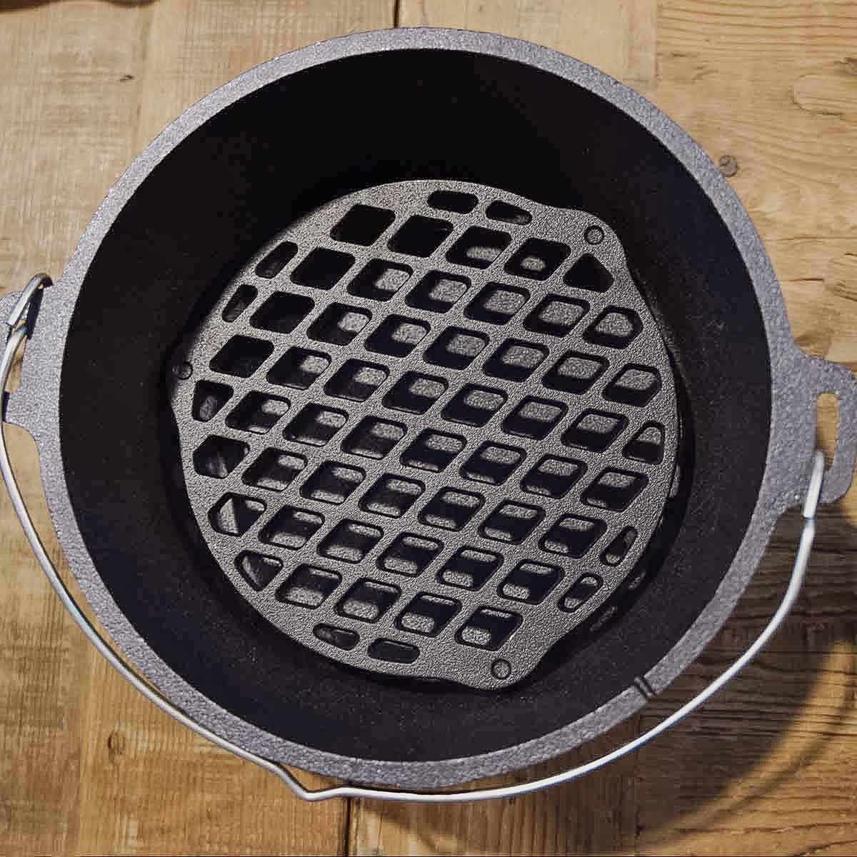 Bogrács öntöttvas Holland lábas - Image 8