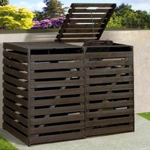 Szemeteskuka tároló 2x240L