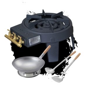 Wok gázégő szett